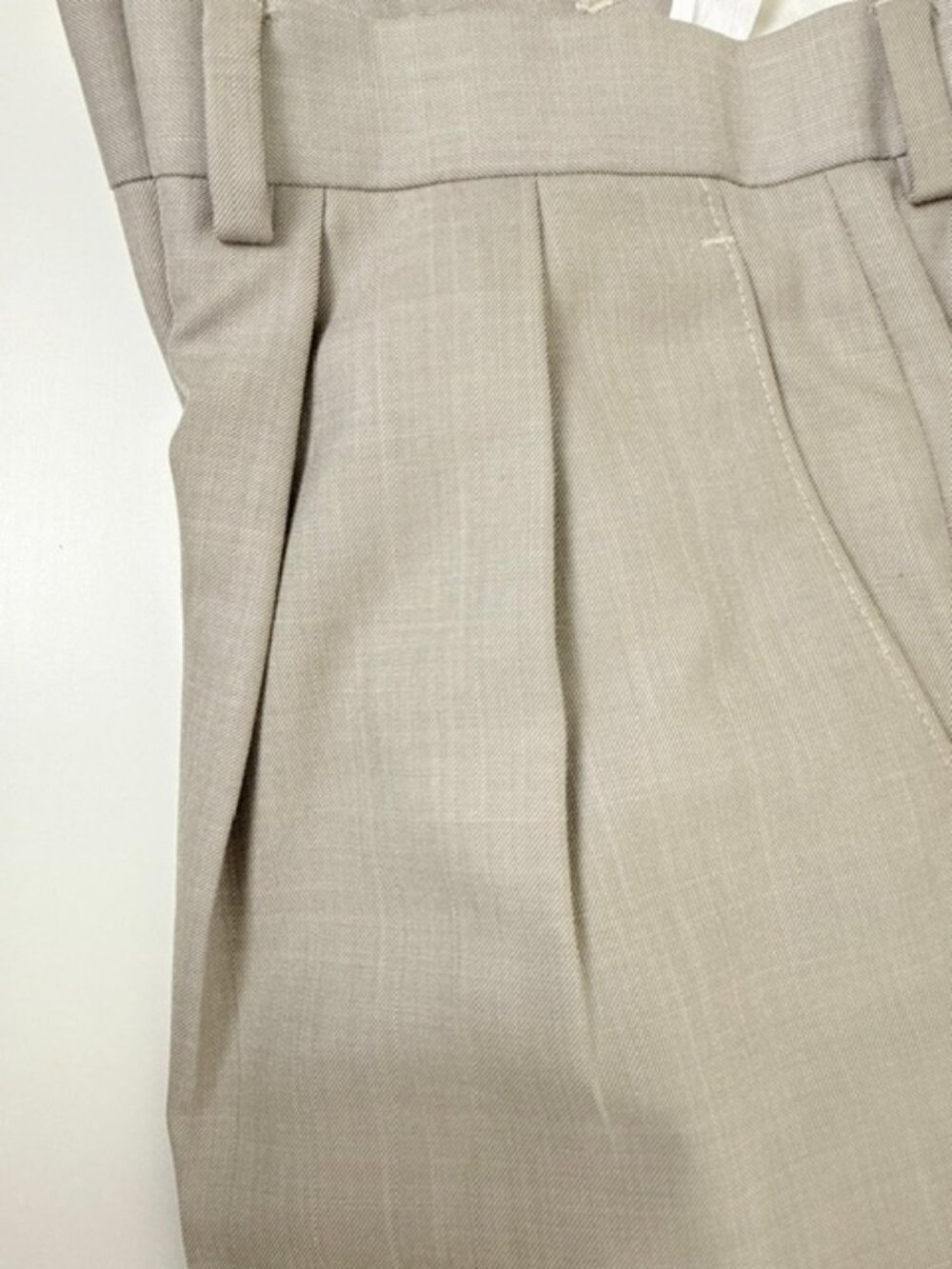 Ralph Lauren Light Beige/Taupe Men's Dress Slacks - Picture 4 of 8